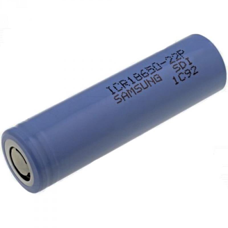 Аккумулятор Samsung 18650 Li-Ion 2200 mAh Blue | ARAGO