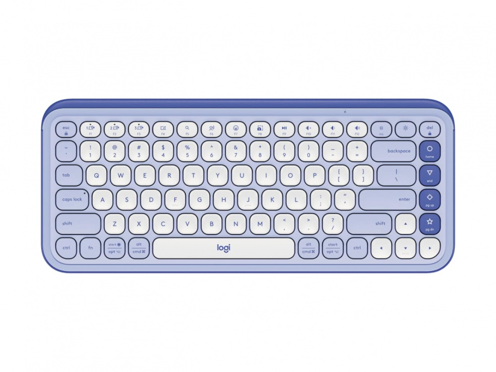 Клавiатура бездротова Logitech Pop Icon Keys Lilac (920-013074) | ARAGO