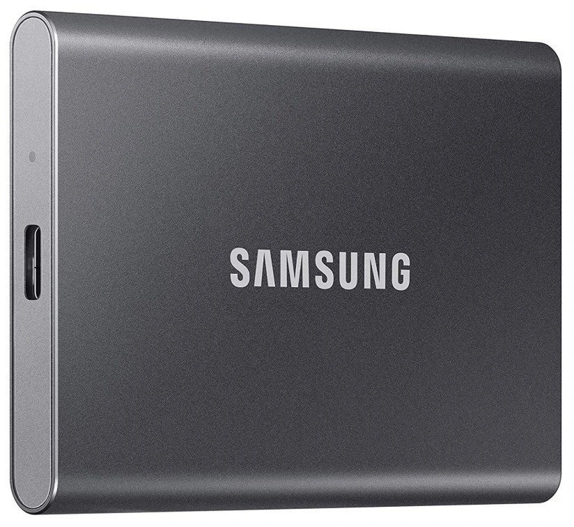 Накопичувач зовнішній SSD 2.5" USB 4.0TB Samsung T7 Titan Gray (MU-PC4T0T/WW) | ARAGO