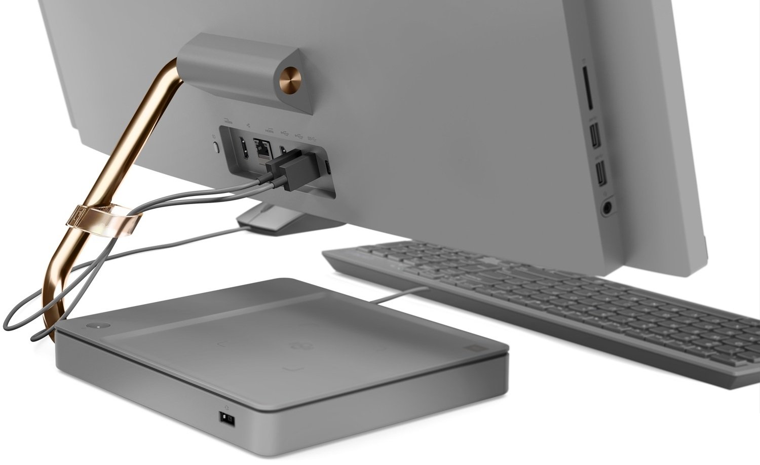 Моноблок Lenovo 27IMB05 (F0FA007SUA) Win10 Mineral Grey | ARAGO