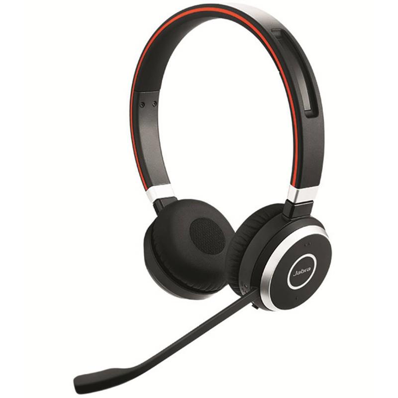 Bluetooth-гарнітура Jabra Evolve 65 SE MS Stereo Black (6599-833-309) | ARAGO