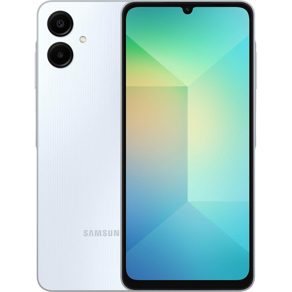 Смартфон Samsung Galaxy A06 SM-A065 4/128GB Light Blue (SM-A065FLBGSEK) | ARAGO