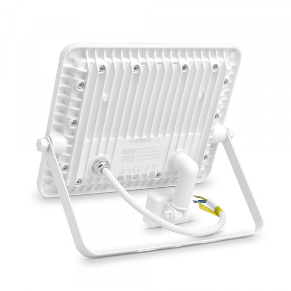 картинка LED прожектор VIDEX F2e 50W 5000K з датчиком руху та освітленості от магазина Компания+