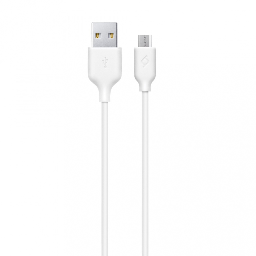 Кабель Ttec USB - мicro USB (M/M), 1.2 м, White (2DK7530B) | ARAGO