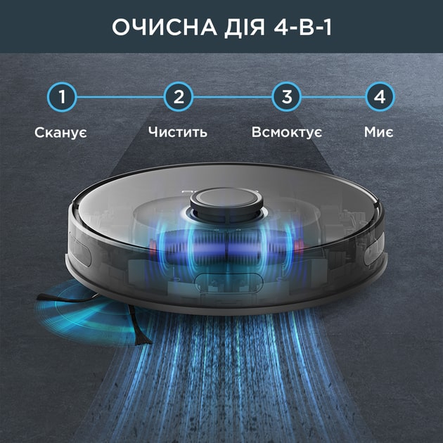 картинка Робот-пилосос Rowenta X-Plorer Serie 75 S RR8575WH от магазина Компания+