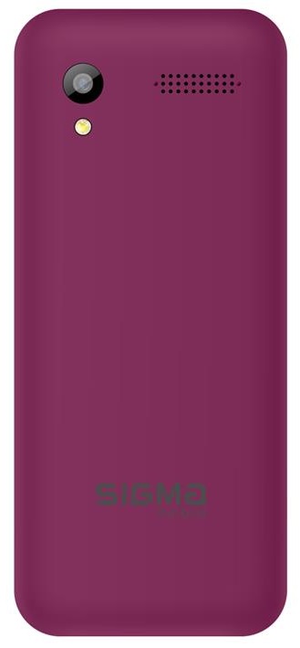 Мобiльний телефон Sigma mobile X-style 31 Power Type-C Dual Sim Purple | ARAGO