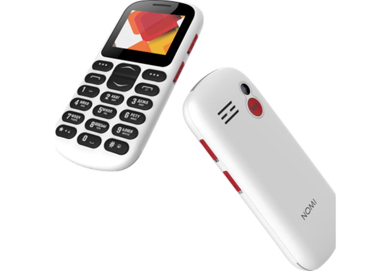 Мобильный телефон Nomi i187 Dual Sim White | ARAGO