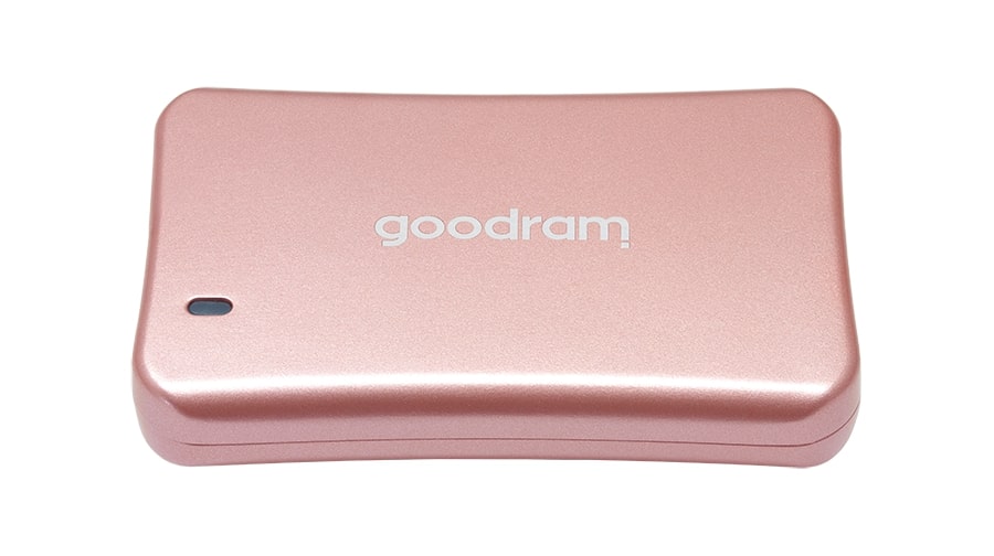 Накопичувач зовнішній SSD 2.5" USB 1TB Goodram HX200 Rose Gold (SSDPR-HX200-1K0-RG) | ARAGO