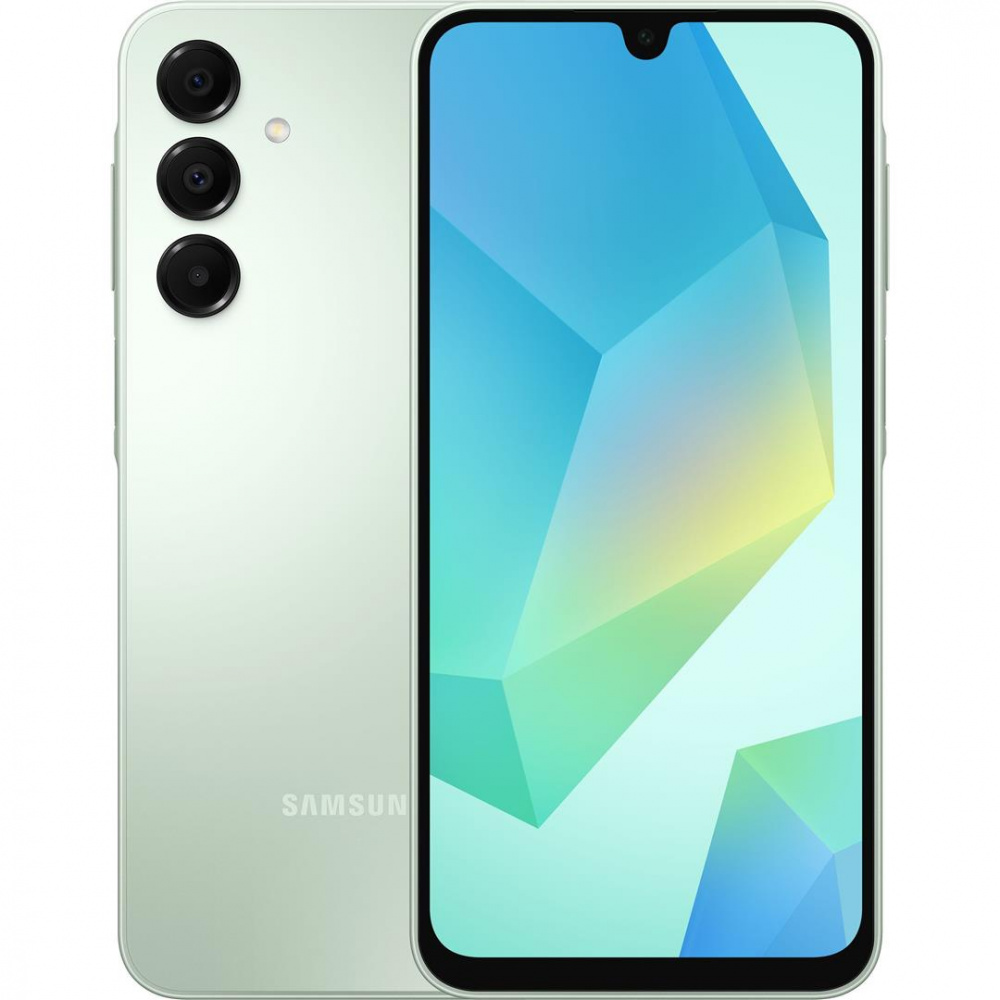 Смартфон Samsung Galaxy A16 SM-A165 4/128GB Light Green (SM-A165FLGBEUC) | ARAGO