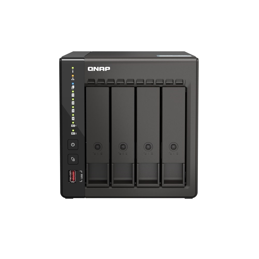 Мережевий дисковий масив Qnap TS-453E-8G | ARAGO