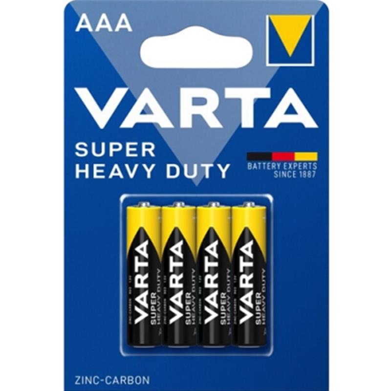 Батарейка Varta Super Heavy Duty AAA/LR03 BL 4шт | ARAGO
