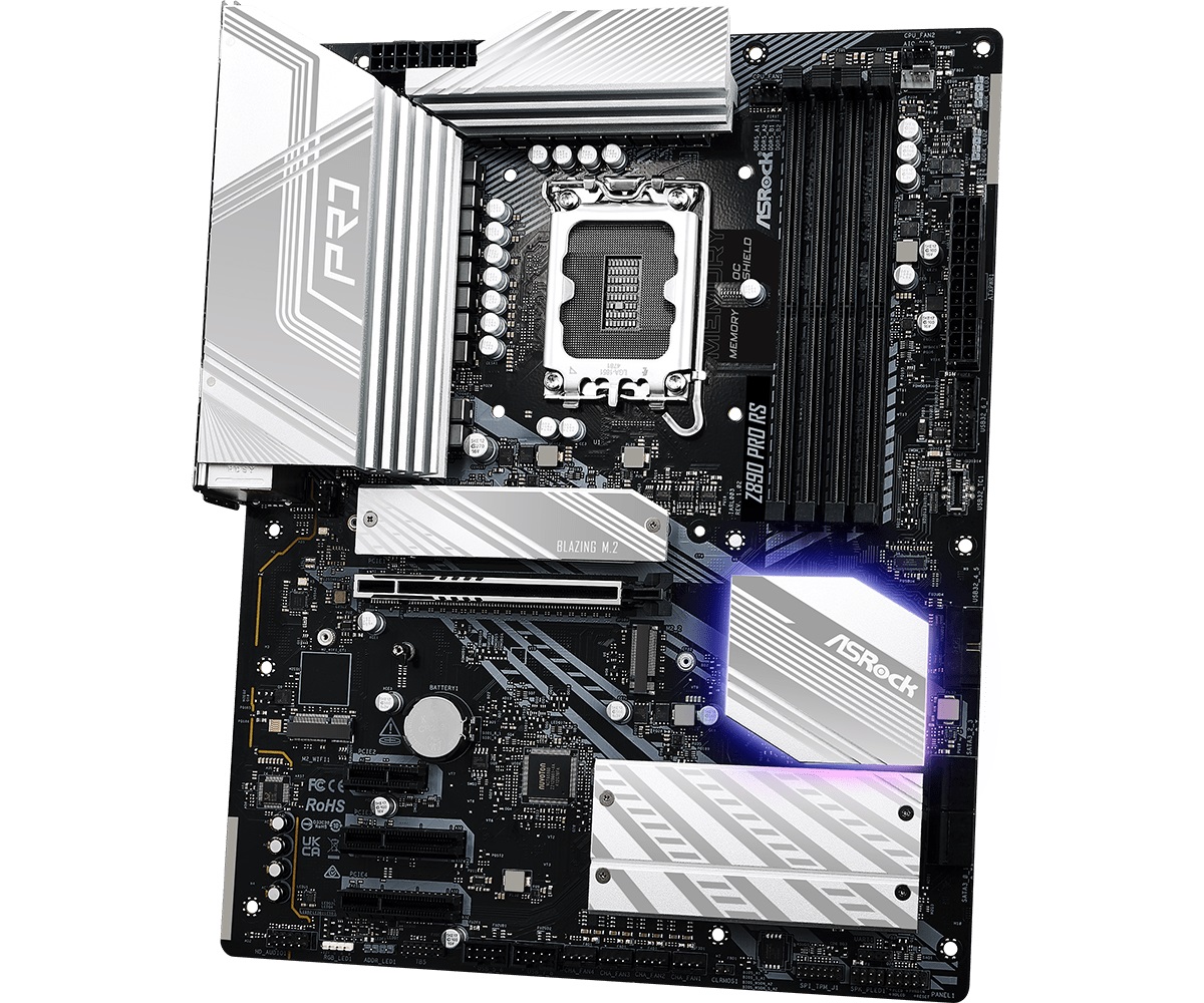 Материнська плата ASRock Z890 Pro RS Socket 1851 | ARAGO