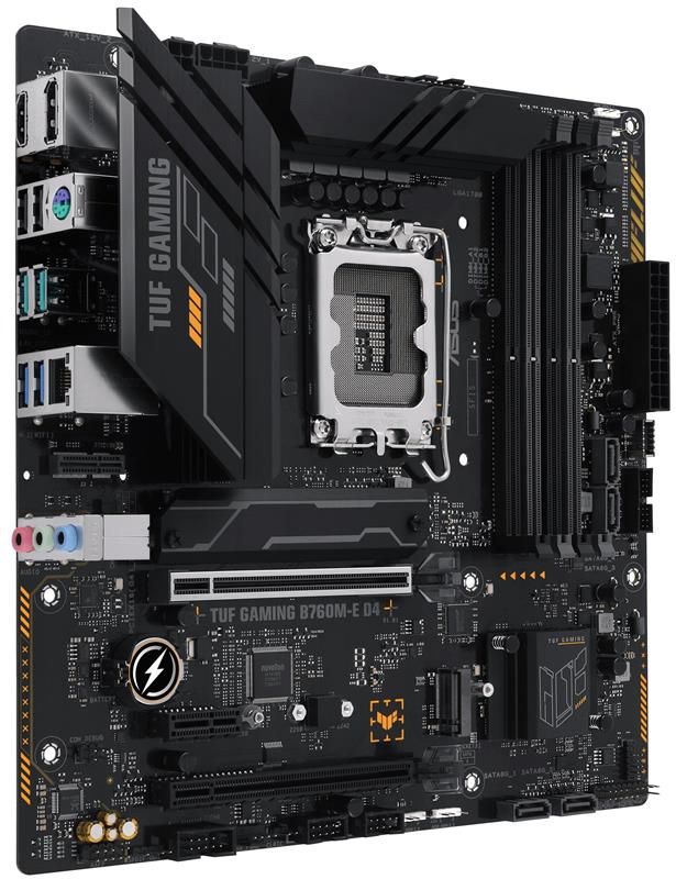 Материнська плата Asus TUF Gaming B760M-E D4 Socket 1700 | ARAGO