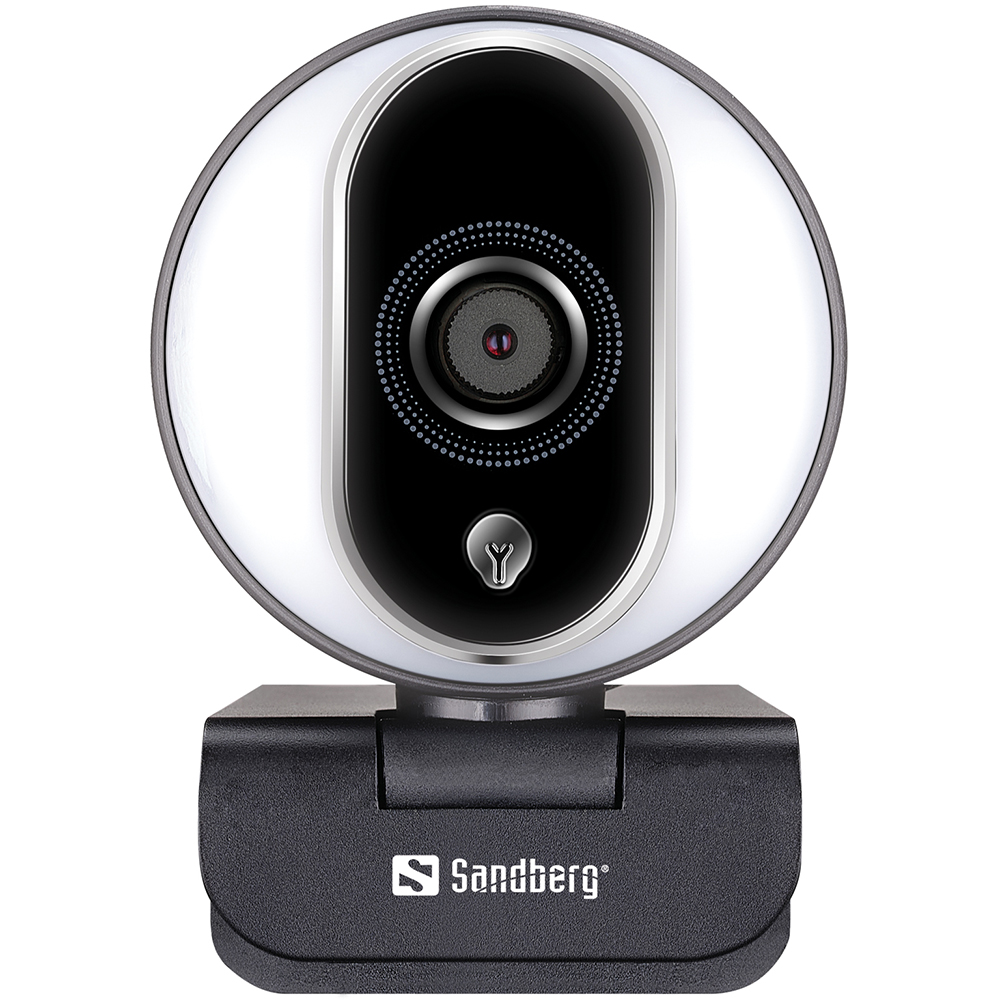 Веб-камера Sandberg Streamer Webcam Pro Full HD Autofocus Ring Light (134-12) | ARAGO