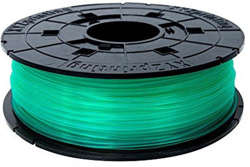Картридж с нитью XYZprinting (RFPLCXEU04G) для 3D-принтера Junior/miniMaker, PLA, 1.75 мм, прозрачный зеленый, 0.6кг | ARAGO