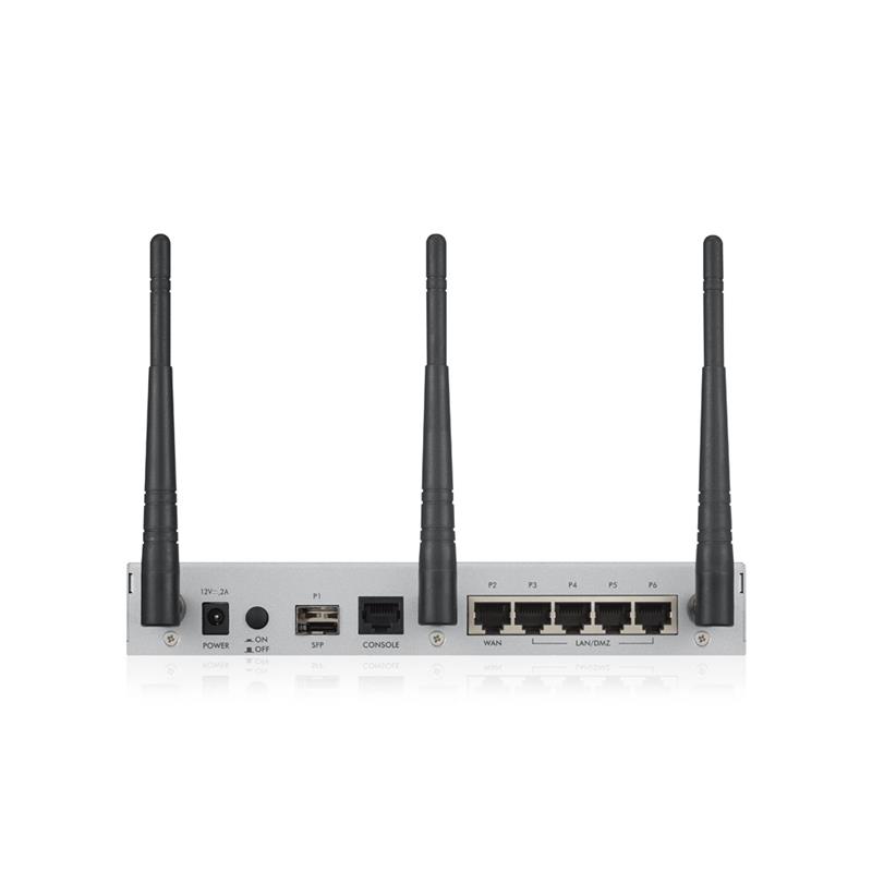 Межсетевой экран ZYXEL USG20W-VPN (USG20W-VPN-EU0101F) (AC1300/N450, 1xGE WAN, 4xGE LAN/DMZ, 1xSFP, 1xConsole, 1xUSB) | ARAGO