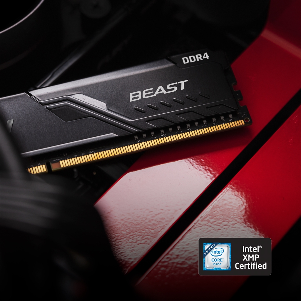 Модуль пам`ятi DDR4 4x16GB/3200 Kingston Fury Beast Black (KF432C16BBK4/64) | ARAGO