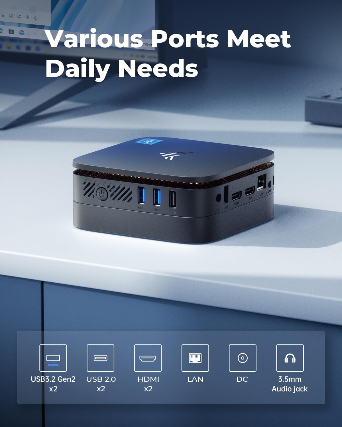 Неттоп NiPoGi AK1 Plus (634562469700) | ARAGO