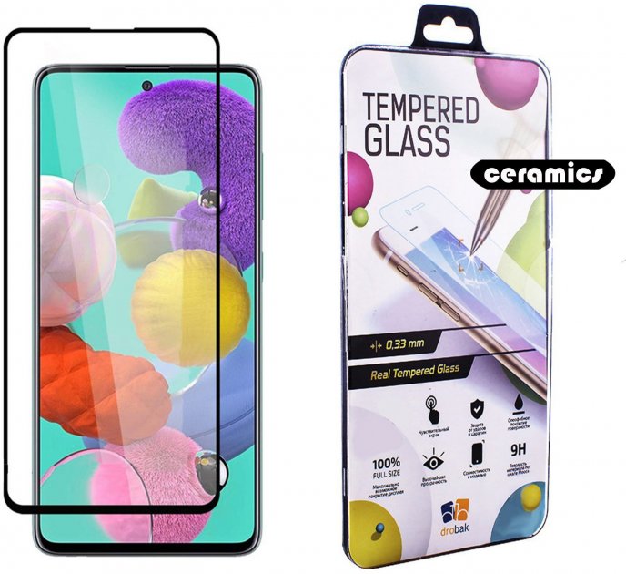 Защитная пленка Drobak Ceramics для Tecno Camon 17P Black (494968) | ARAGO