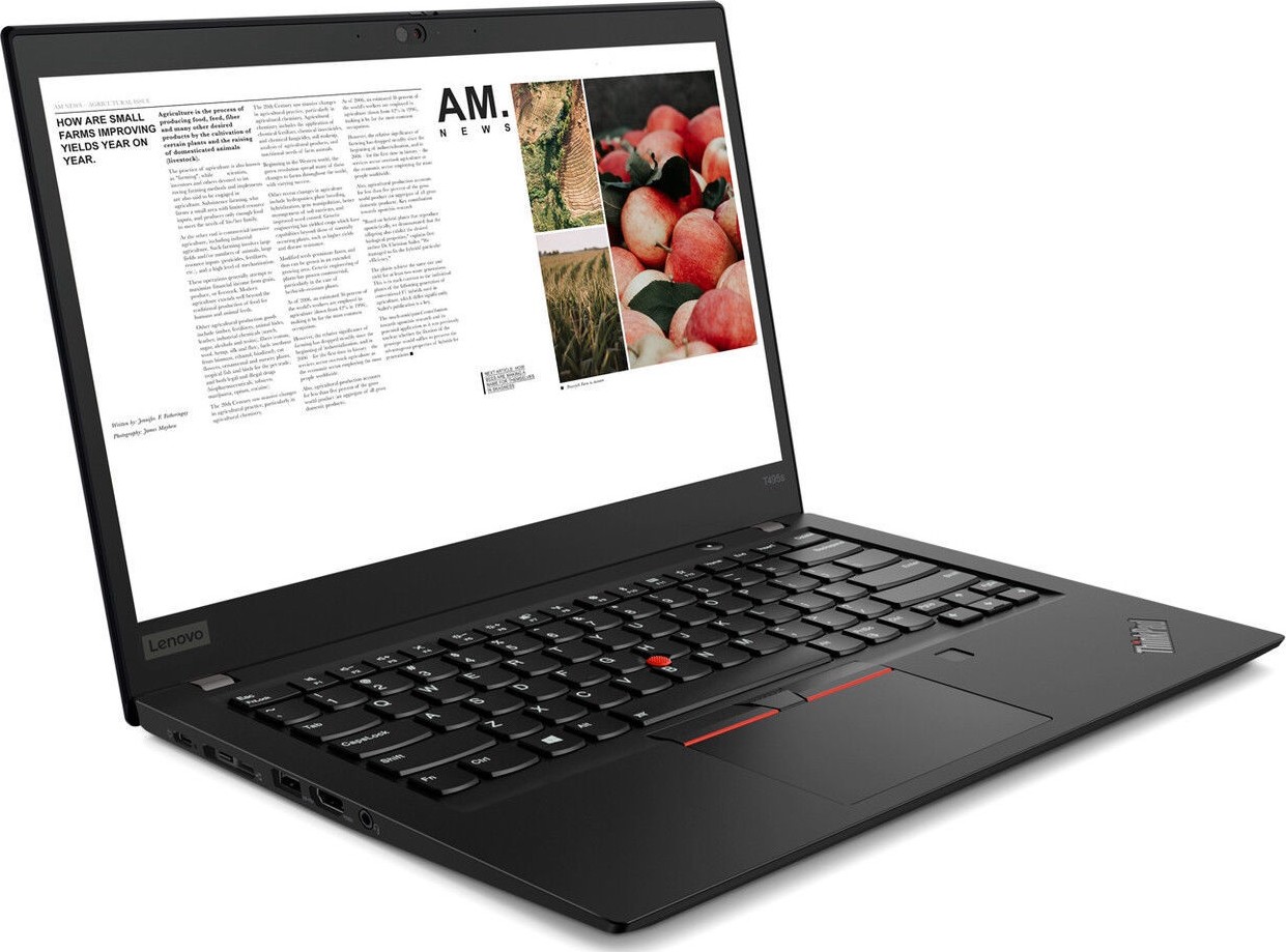 Lenovo ThinkPad T495s (20QJ000JRT) FullHD Win10Pro Black | ARAGO