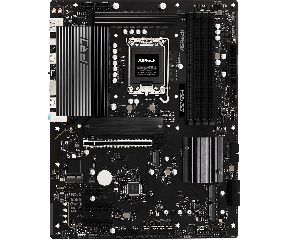 Материнська плата ASRock Z890 PRO-A Socket 1851 | ARAGO