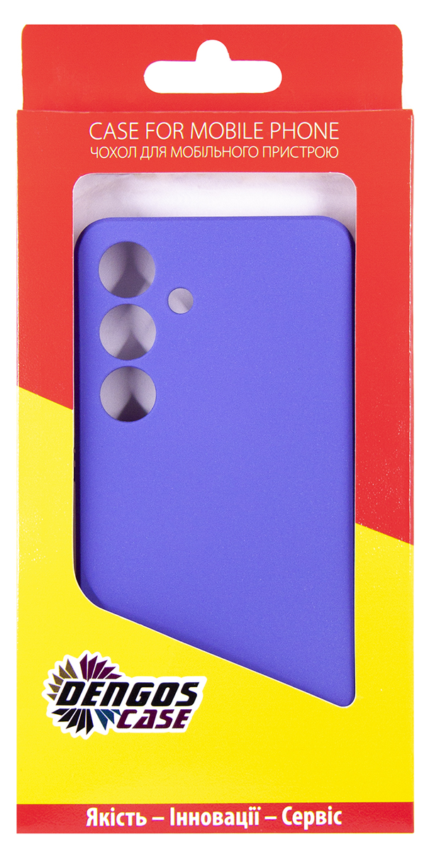 Чохол-накладка Dengos Carbon для Samsung Galaxy S24+ SM-S926 Violet (DG-TPU-CRBN-202) | ARAGO
