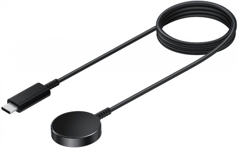 Безпровідний зарядний пристрій Samsung Wireless Charger для Galaxy Watch Black (EP-OR900BBRGRU) OEM | ARAGO