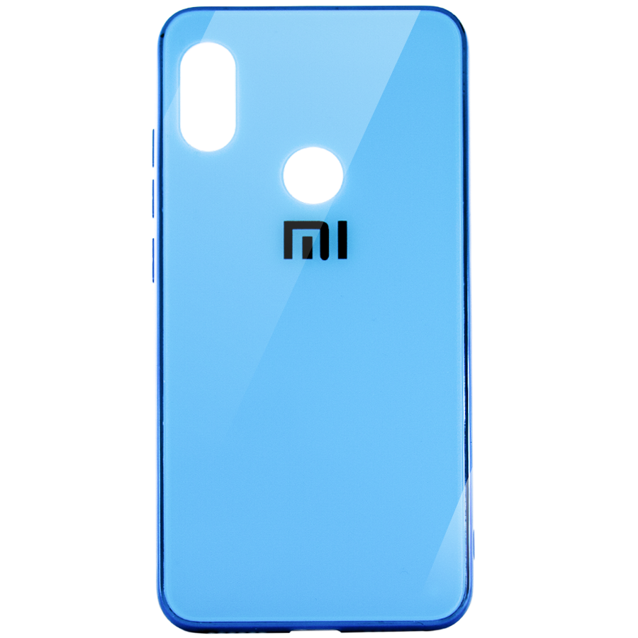 Силикон Glass Case Huawei P Smart Z голубой | ARAGO