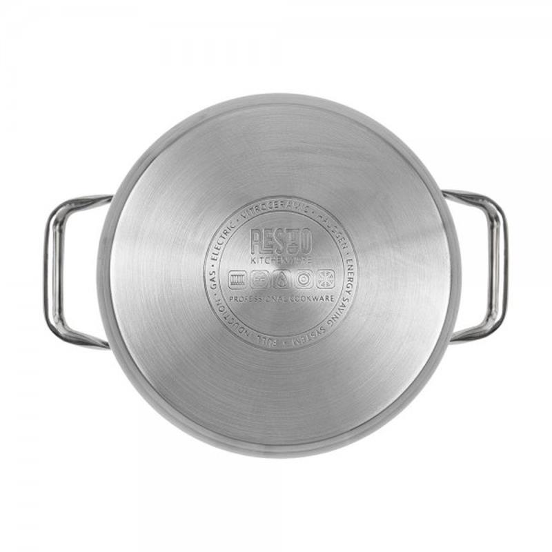 картинка Каструля з кришкою Resto Libra 10 л (92007) от магазина Компания+