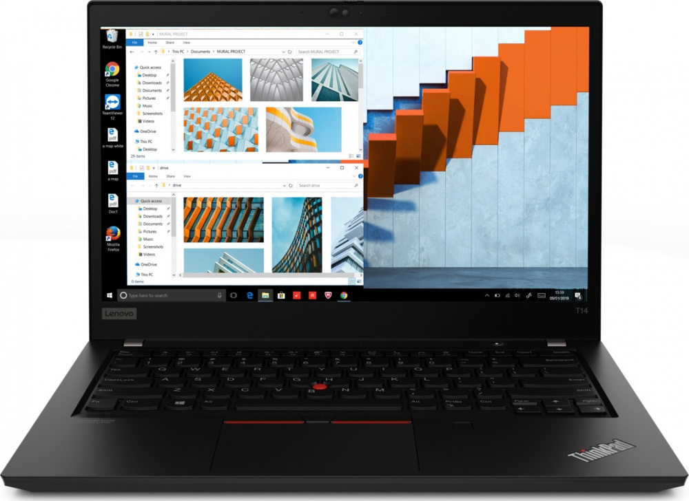 Lenovo ThinkPad T14 (20W0004NRA) FullHD Win10Pro Black | ARAGO