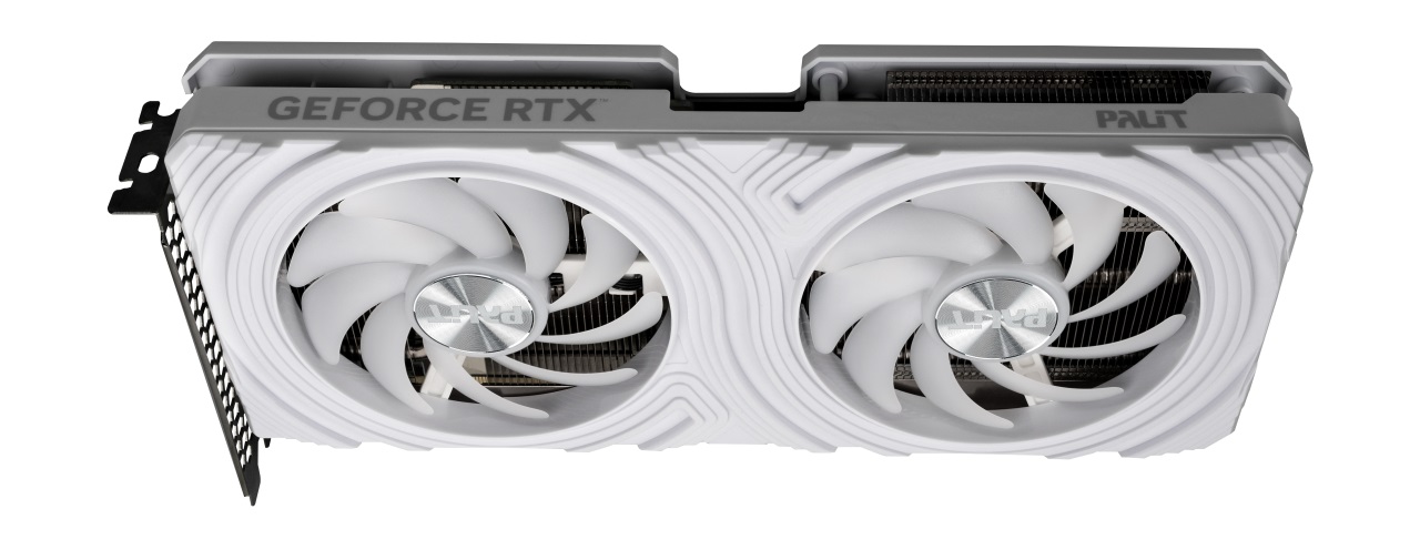 Відеокарта GF RTX 4070 12GB GDDR6 White OC Palit (NE64070S19K9-1048L) | ARAGO