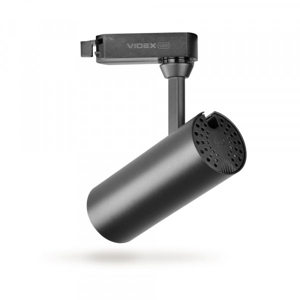 картинка LED світильник трековий VIDEX 10W 4100K чорний от магазина Компания+