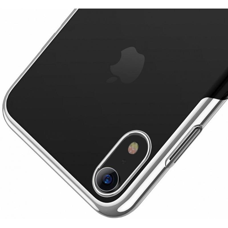 Чехол-накладка Baseus Glitter для Apple iPhone XR White (WIAPIPH61-DW02) | ARAGO