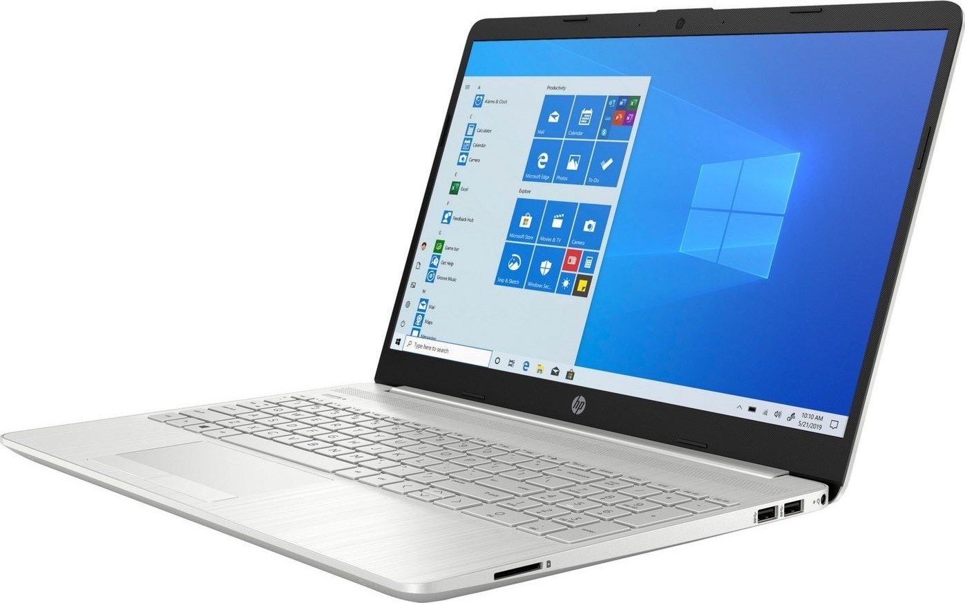 HP 15-dw2023ur (104C5EA) FullHD Win10 Silver | ARAGO