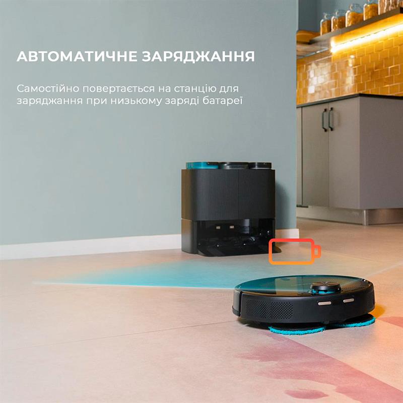 картинка Робот-пилосос Cecotec Conga 11090 Spin Revolution Home&Wash (CCTC-08105) от магазина Компания+