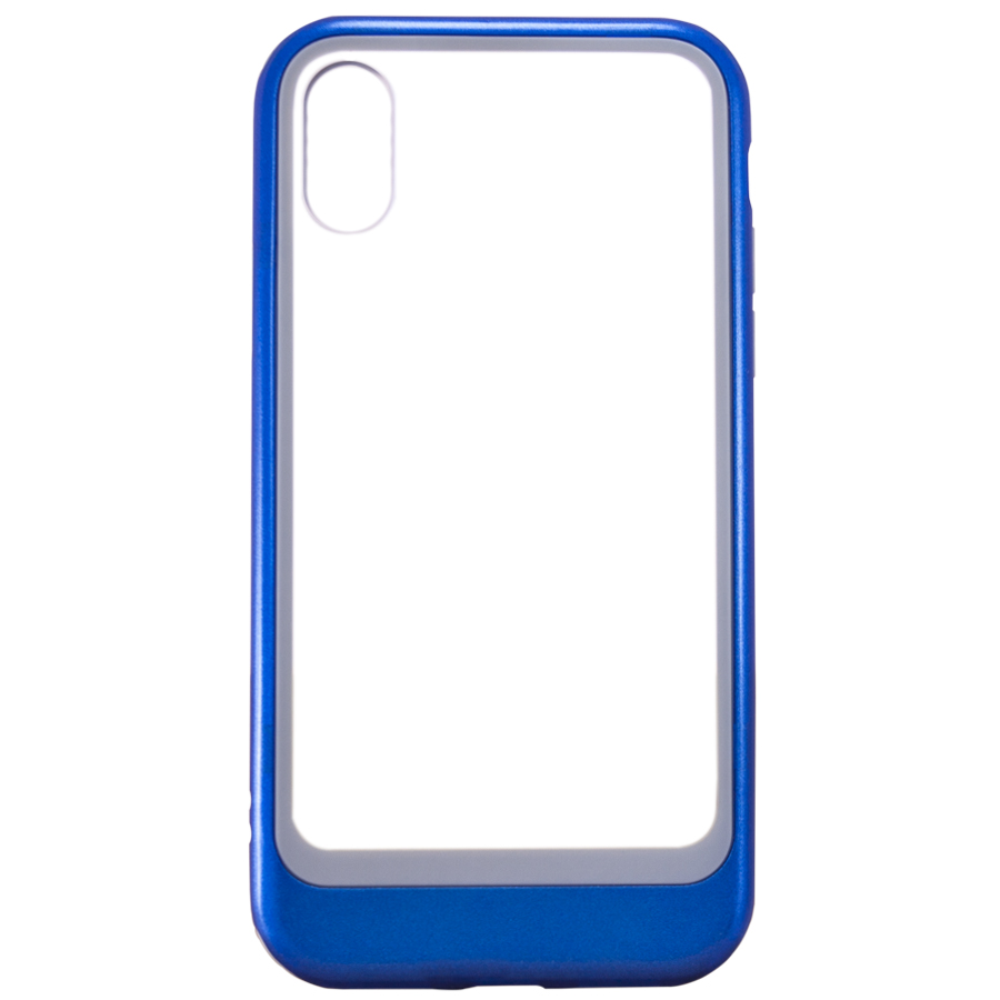 Силикон STATEMENT CASE iPhone XS синий | ARAGO