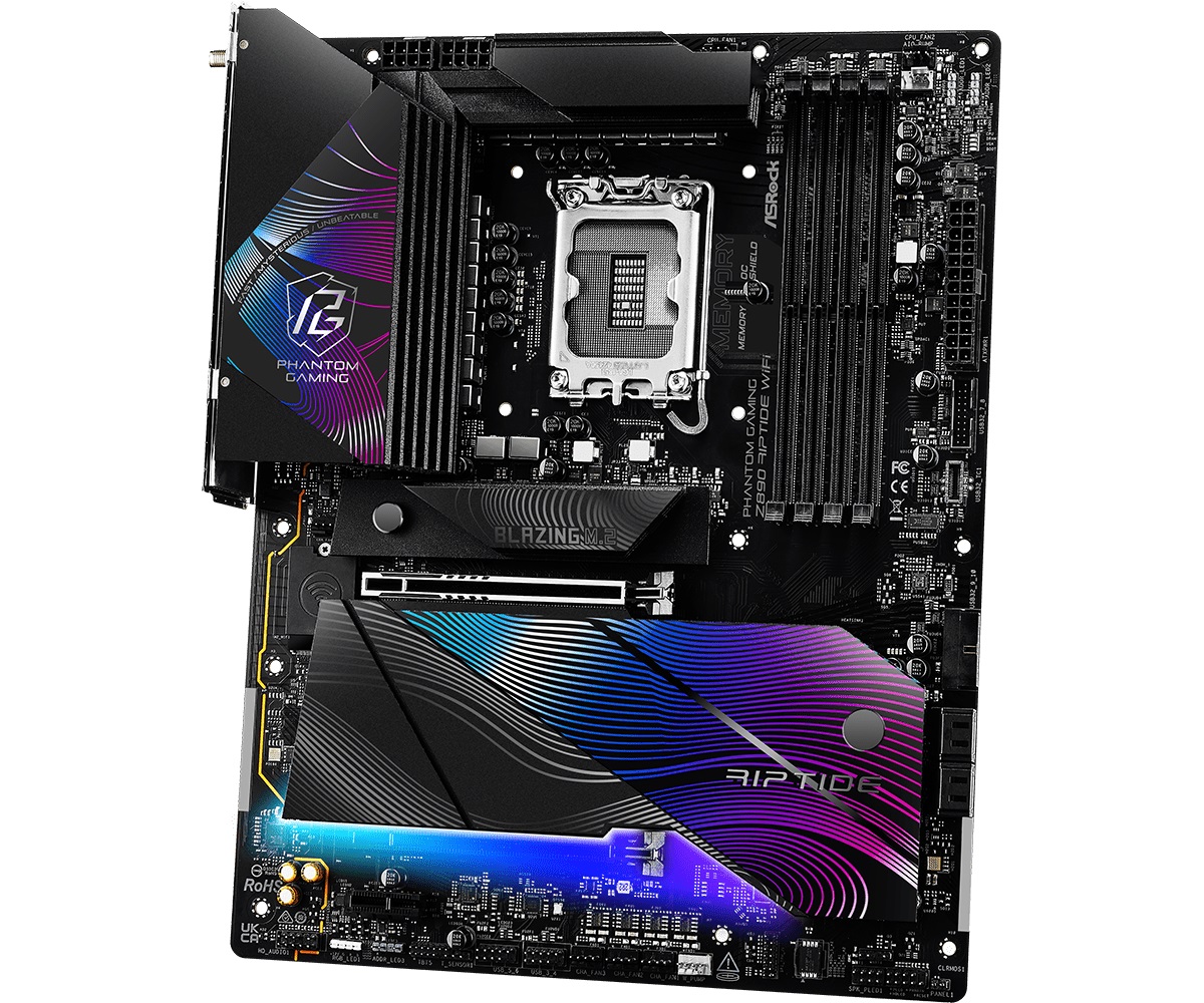 Материнська плата ASRock Z890 Riptide WiFi Socket 1851 | ARAGO