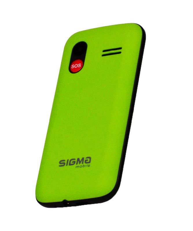 Мобільний телефон Sigma mobile Comfort 50 Hit 2020 Dual Sim Green (4827798120941) | ARAGO