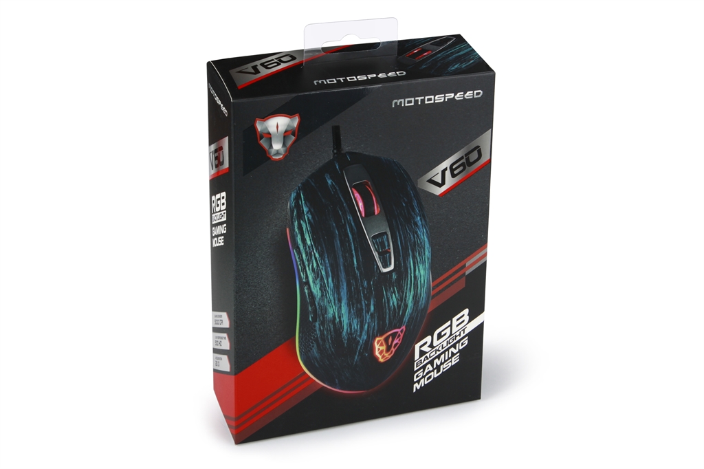 Миша Motospeed V60 Van Gogh Blue (mtv60van) | ARAGO