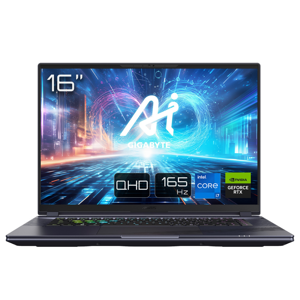 Ноутбук Gigabyte Aorus 16X 9KG 2024 (AORUS 16X 9KG-43UAC54SD) Midnight Gray | ARAGO