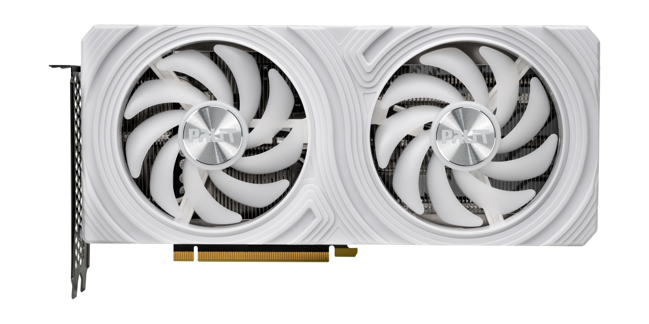 Відеокарта GF RTX 4070 12GB GDDR6 White OC Palit (NE64070S19K9-1048L) | ARAGO