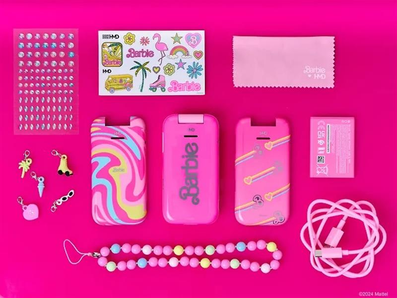 Мобільний телефон HMD Barbie Phone Pink | ARAGO