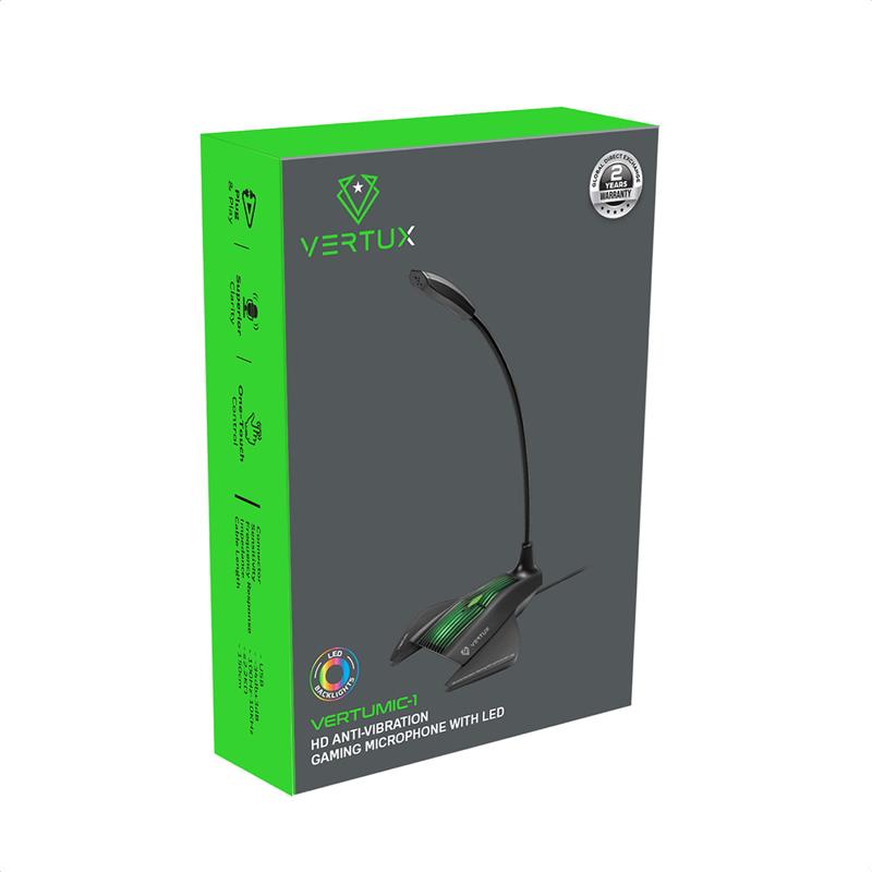 Мікрофон Vertux VertuMic-1 Black | ARAGO