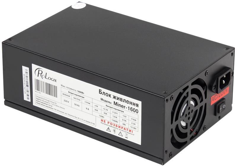 Блок питания ProLogix Miner-1600 1600W Refurbished | ARAGO