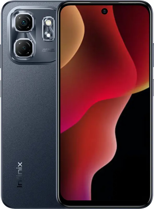 Смартфон Infinix Hot 50i X6531B 4/128GB Sleek Black | ARAGO