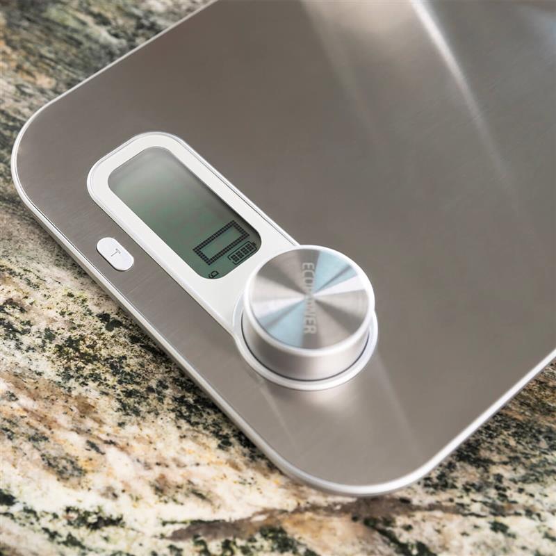 картинка Ваги кухонні Cecotec Control 10200 EcoPower Inox (CCTC-04143) от магазина Компания+