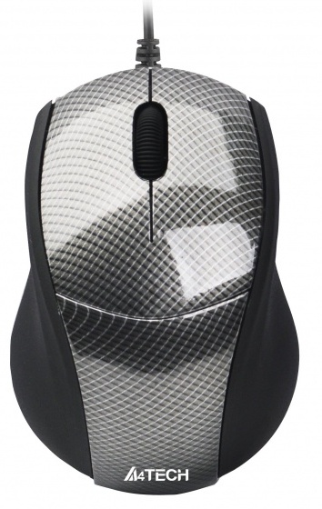 Мышь A4Tech N-100-1 Carbon USB V-Track | ARAGO
