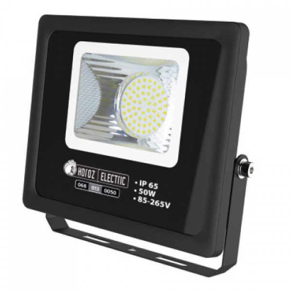 картинка LED прожектор HOROZ LION, 50W, 4250Lm, 6400K от магазина Компания+