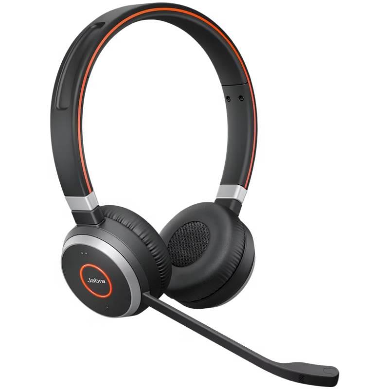 Bluetooth-гарнітура Jabra Evolve 65 SE MS Stereo Black (6599-833-309) | ARAGO