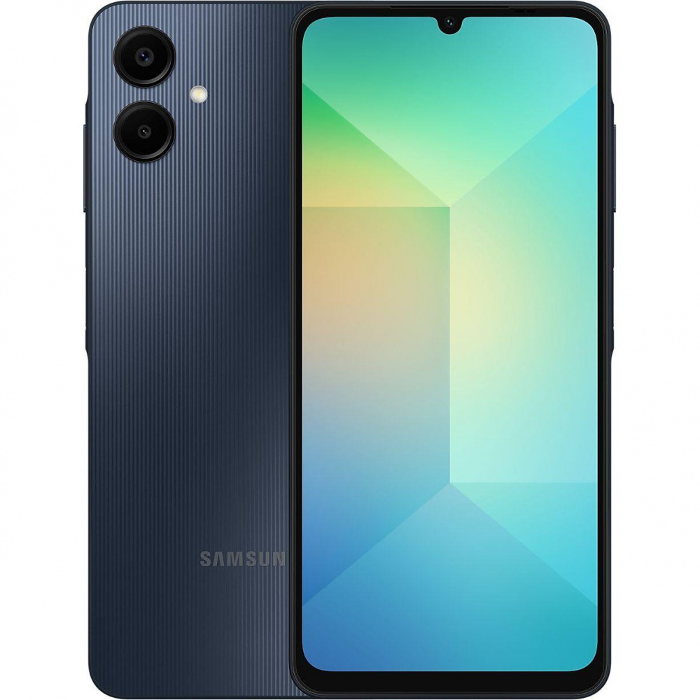 Смартфон Samsung Galaxy A06 SM-A065 4/128GB Black (SM-A065FZKGSEK) | ARAGO